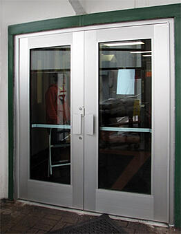 Access control doors 